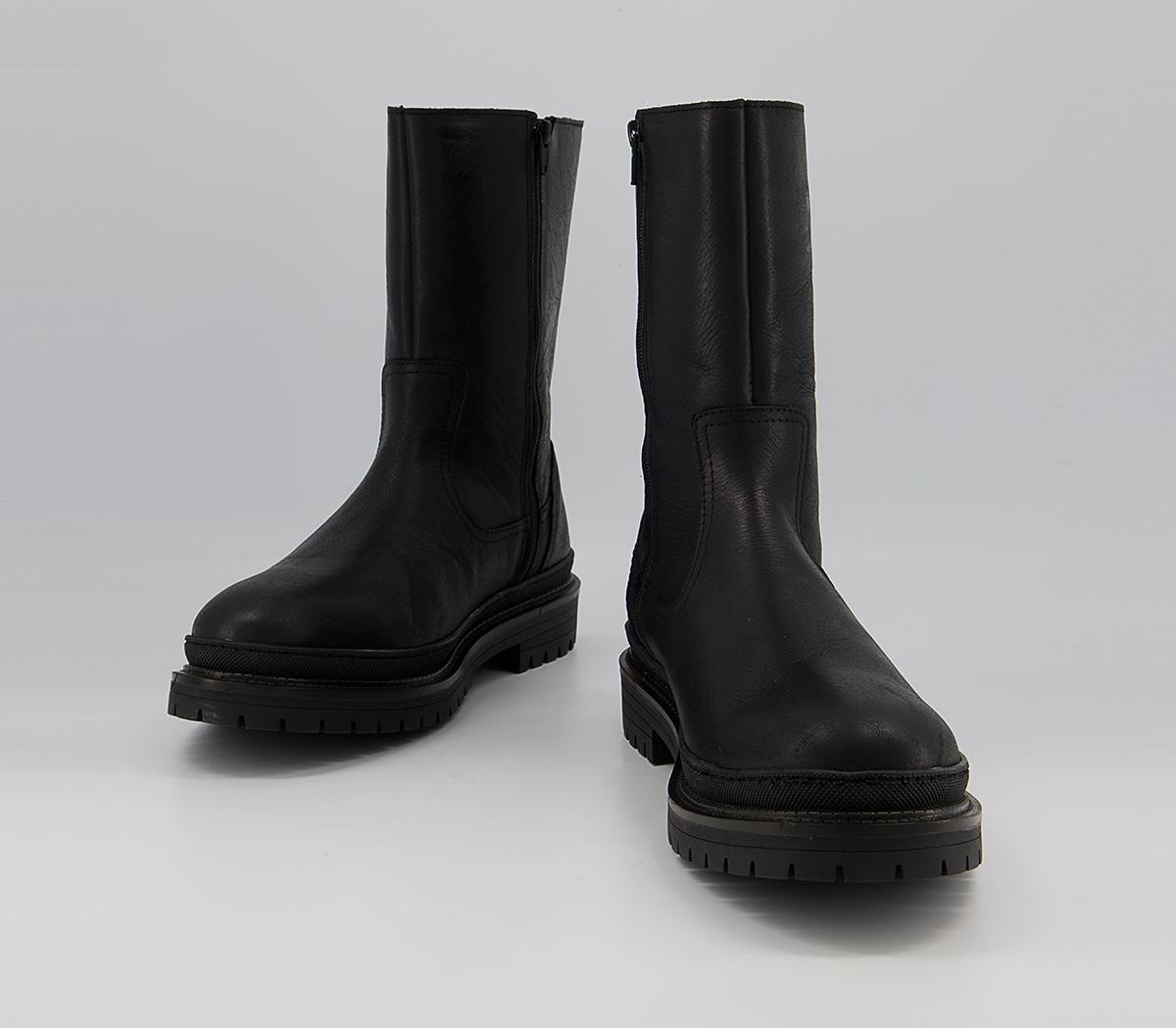 Office Belize Biker Zip Boots Office Belize Biker Zip Boots Black