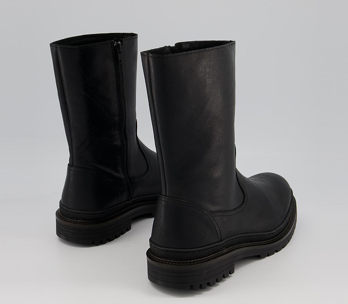 Office Belize Biker Zip Boots Office Belize Biker Zip Boots Black