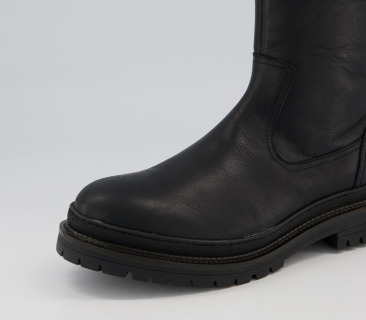 Office Belize Biker Zip Boots Office Belize Biker Zip Boots Black