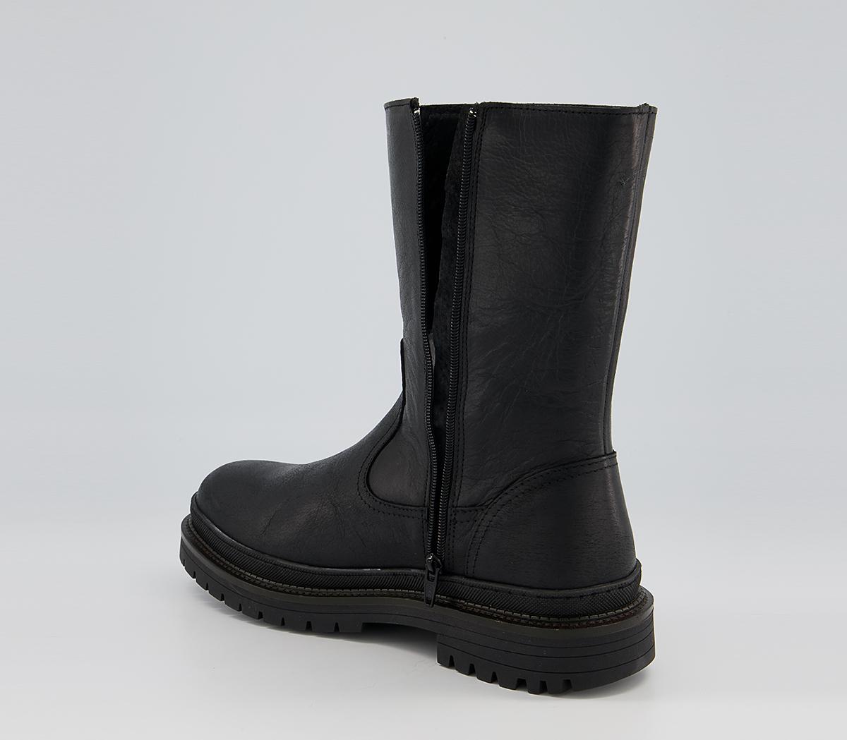Office Belize Biker Zip Boots Office Belize Biker Zip Boots Black