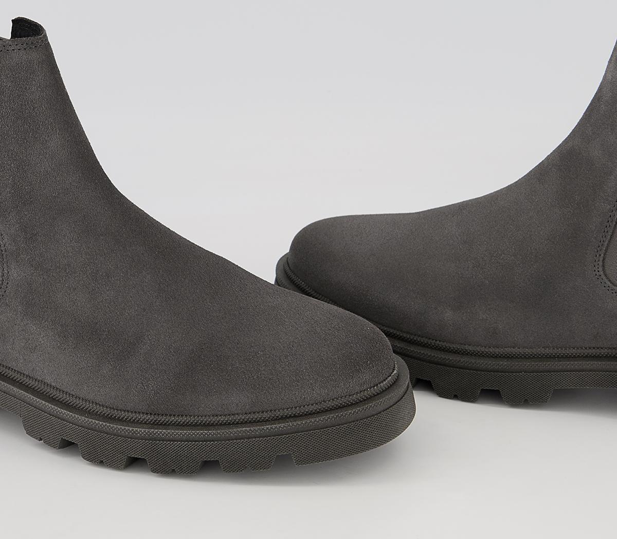 Office Bethal Colour Block Suede Chelsea Boots Office Bethal Colour Block Suede Chelsea Boots Dark Grey