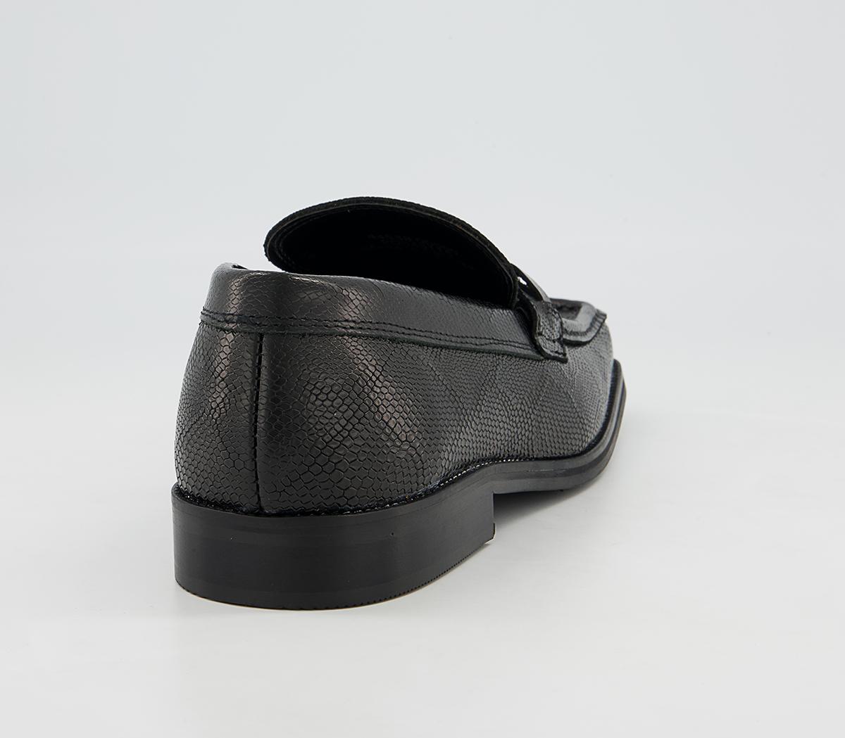 Office Marlin Square Toe Chain Loafers Office Marlin Square Toe Chain Loafers Black