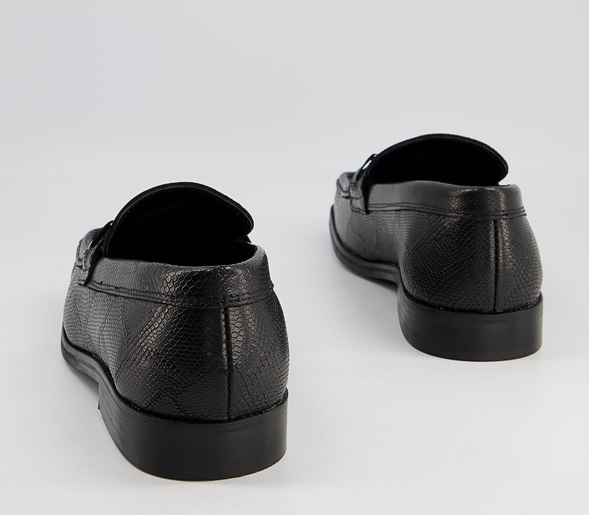 Office Marlin Square Toe Chain Loafers Office Marlin Square Toe Chain Loafers Black