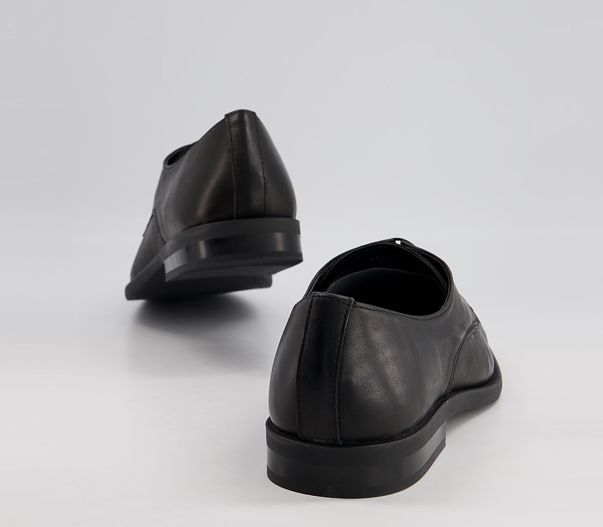 Office Muscat Square Toe High Shine Derby Shoes Office Muscat Square Toe High Shine Derby Shoes Black High Shine