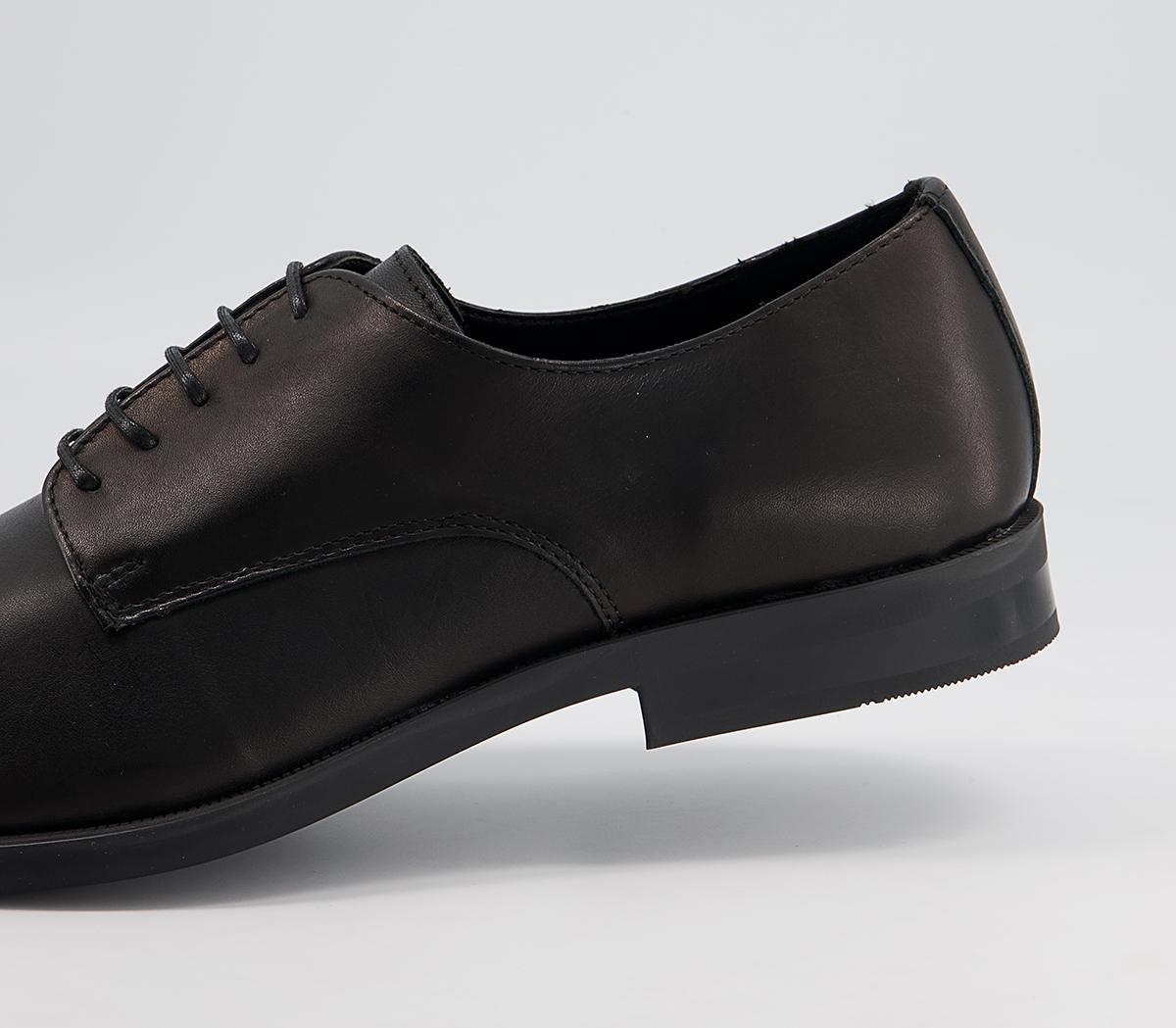 Office Muscat Square Toe High Shine Derby Shoes Office Muscat Square Toe High Shine Derby Shoes Black High Shine