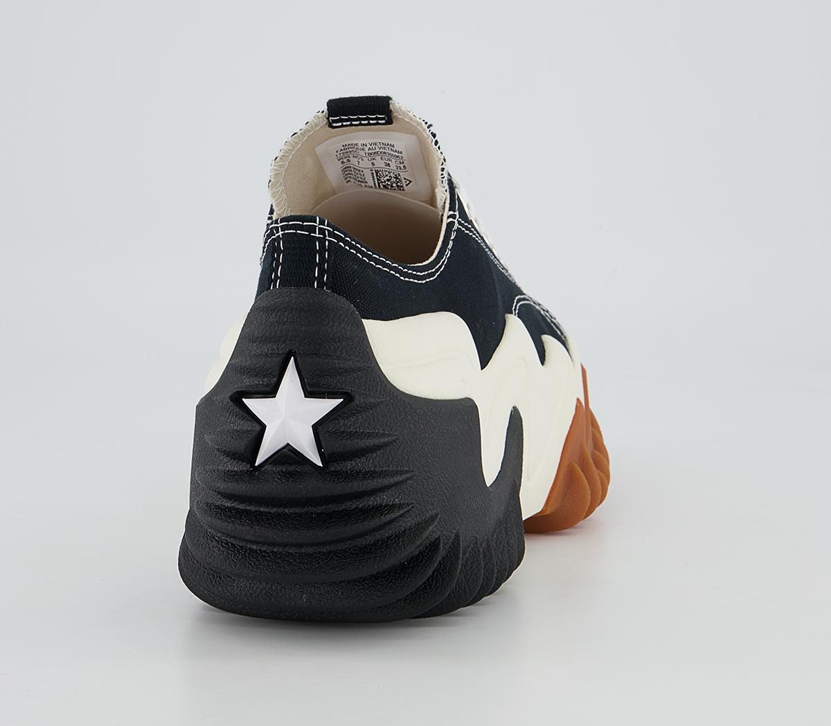 ConverseRun Star Motion Ox Platform TrainersBlack White