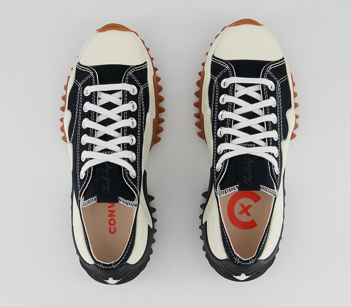 ConverseRun Star Motion Ox Platform TrainersBlack White