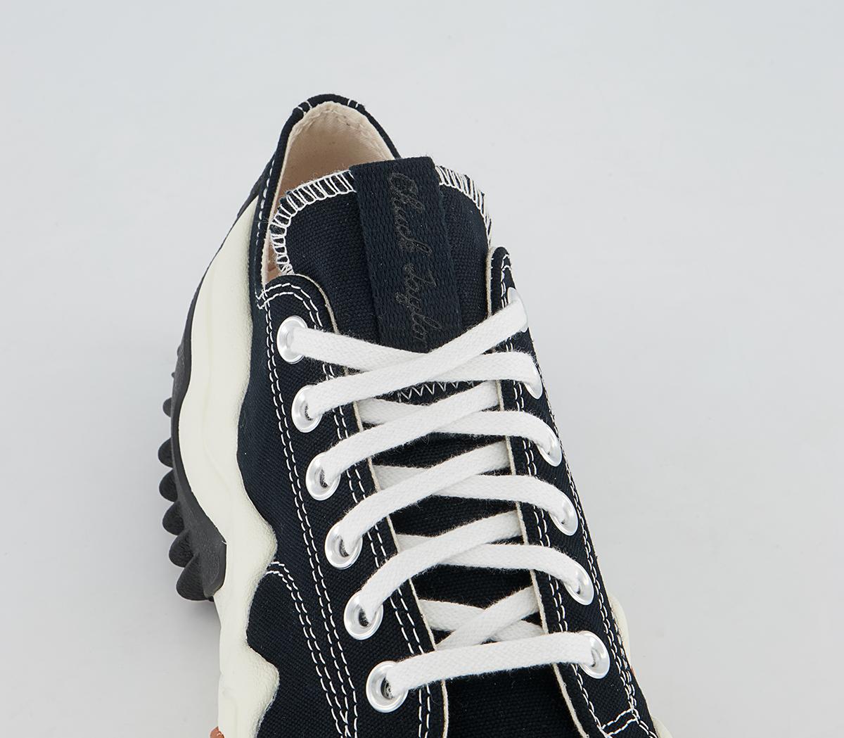 ConverseRun Star Motion Ox Platform TrainersBlack White