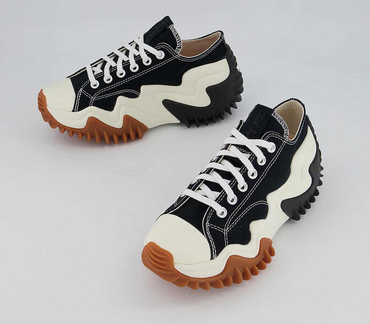 ConverseRun Star Motion Ox Platform TrainersBlack White