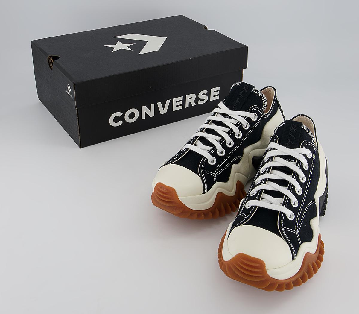 Converse Run Star Motion Ox Platform Trainers Converse Run Star Motion Ox Platform Trainers Black White