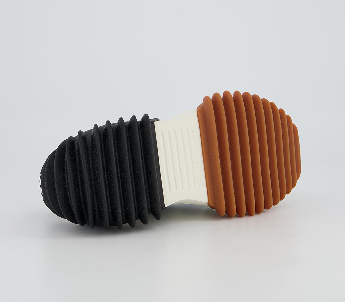 ConverseRun Star Motion Ox Platform TrainersBlack White