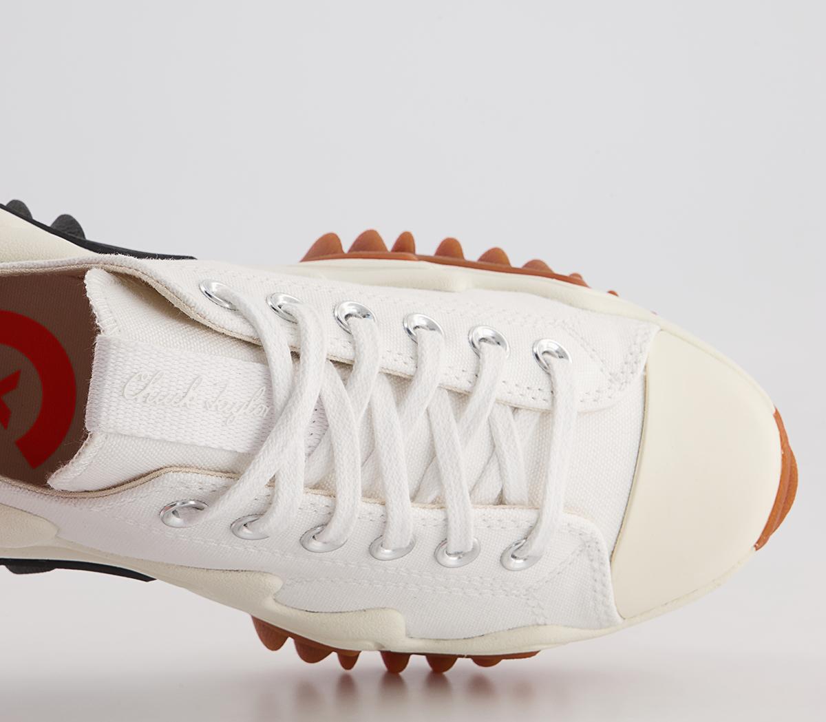 Converse Run Star Motion Ox Platform Trainers Converse Run Star Motion Ox Platform Trainers White Black Egret