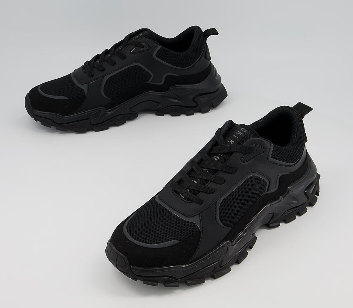 Oki Kutsu Cabo Oki Chunky Runner Trainers Black - Men’s Casual Trainers