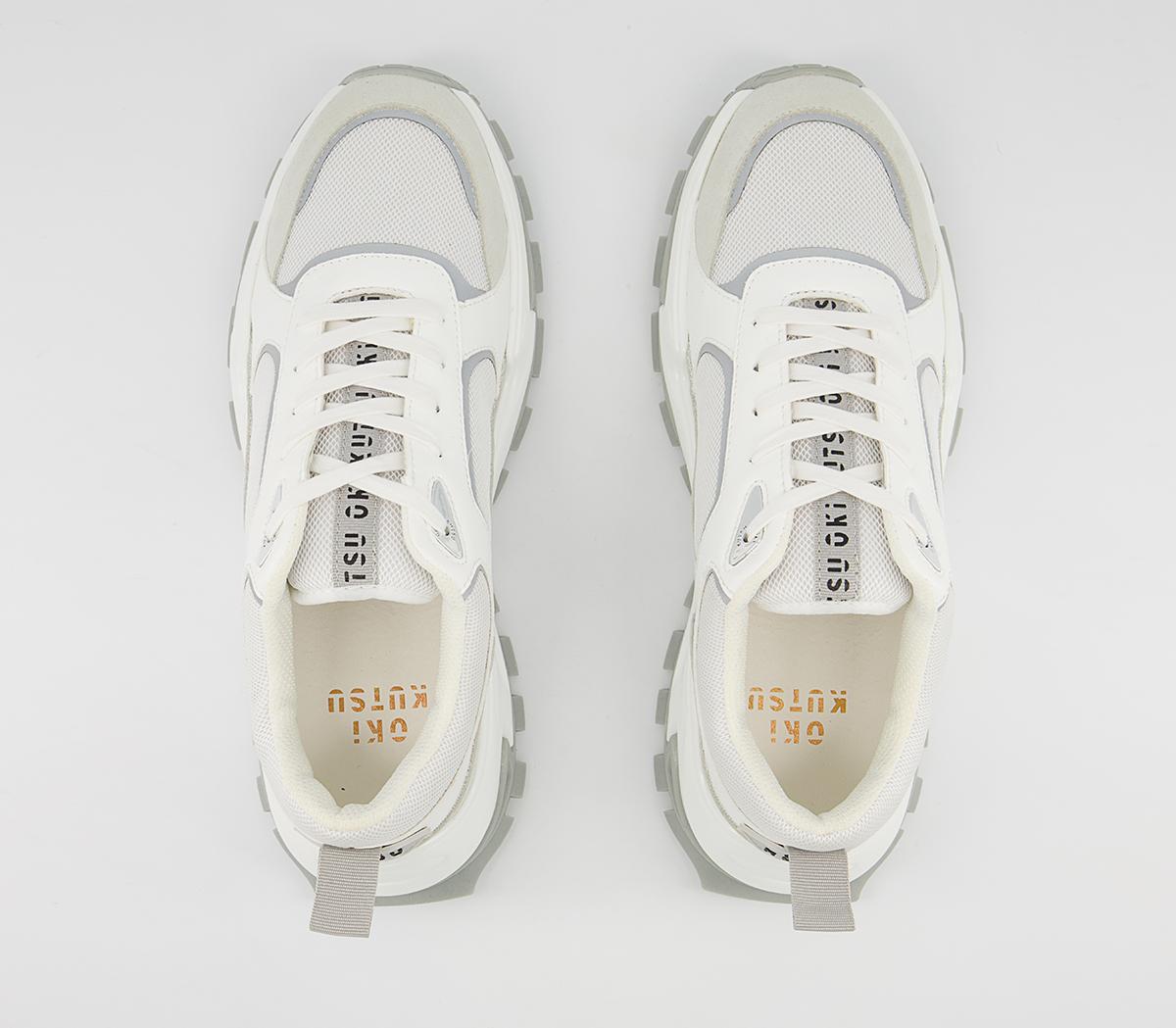 Oki Kutsu Cabo Oki Chunky Runner Trainers Oki Kutsu Cabo Oki Chunky Runner Trainers White
