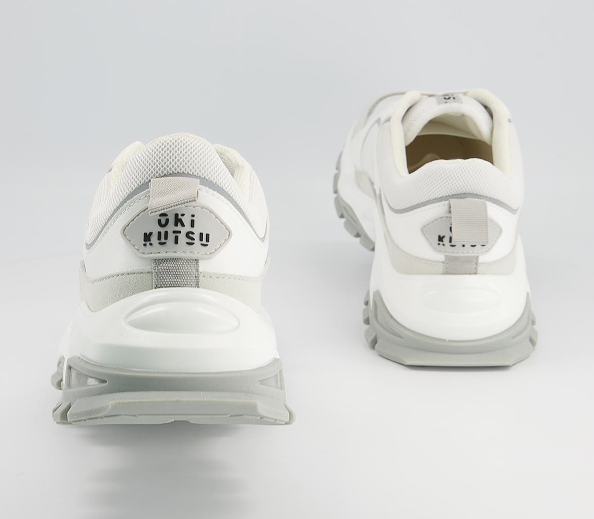 Oki Kutsu Cabo Oki Chunky Runner Trainers Oki Kutsu Cabo Oki Chunky Runner Trainers White