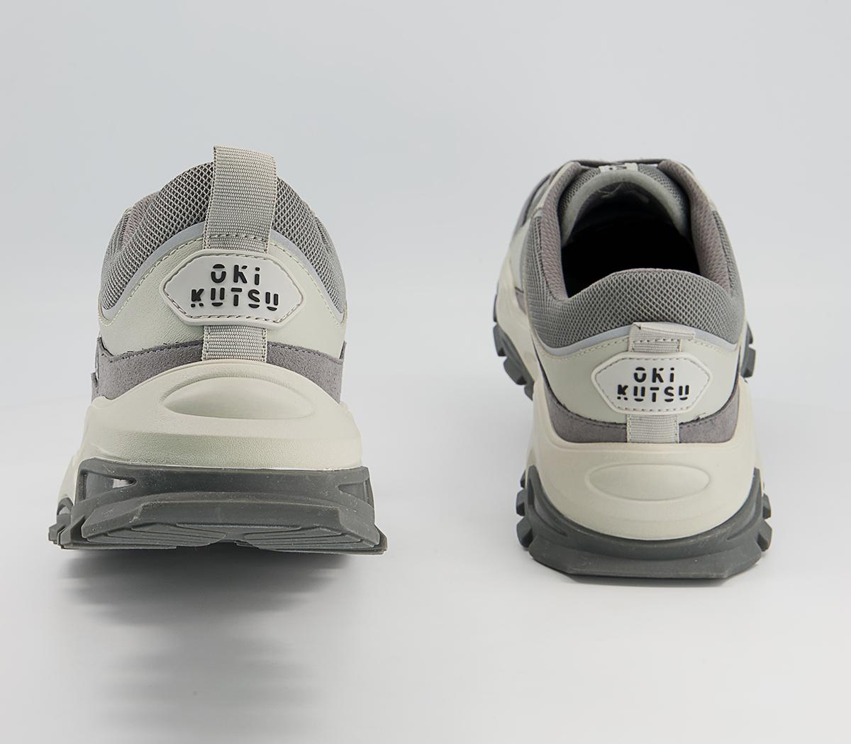 Oki Kutsu Cabo Oki Chunky Runner Trainers Oki Kutsu Cabo Oki Chunky Runner Trainers Grey