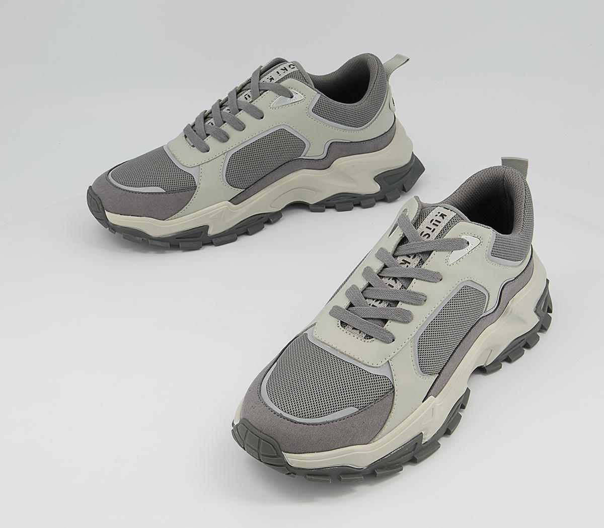 Oki Kutsu Cabo Oki Chunky Runner Trainers Oki Kutsu Cabo Oki Chunky Runner Trainers Grey