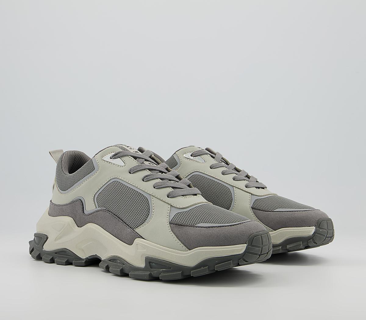 Oki Kutsu Cabo Oki Chunky Runner Trainers Oki Kutsu Cabo Oki Chunky Runner Trainers Grey