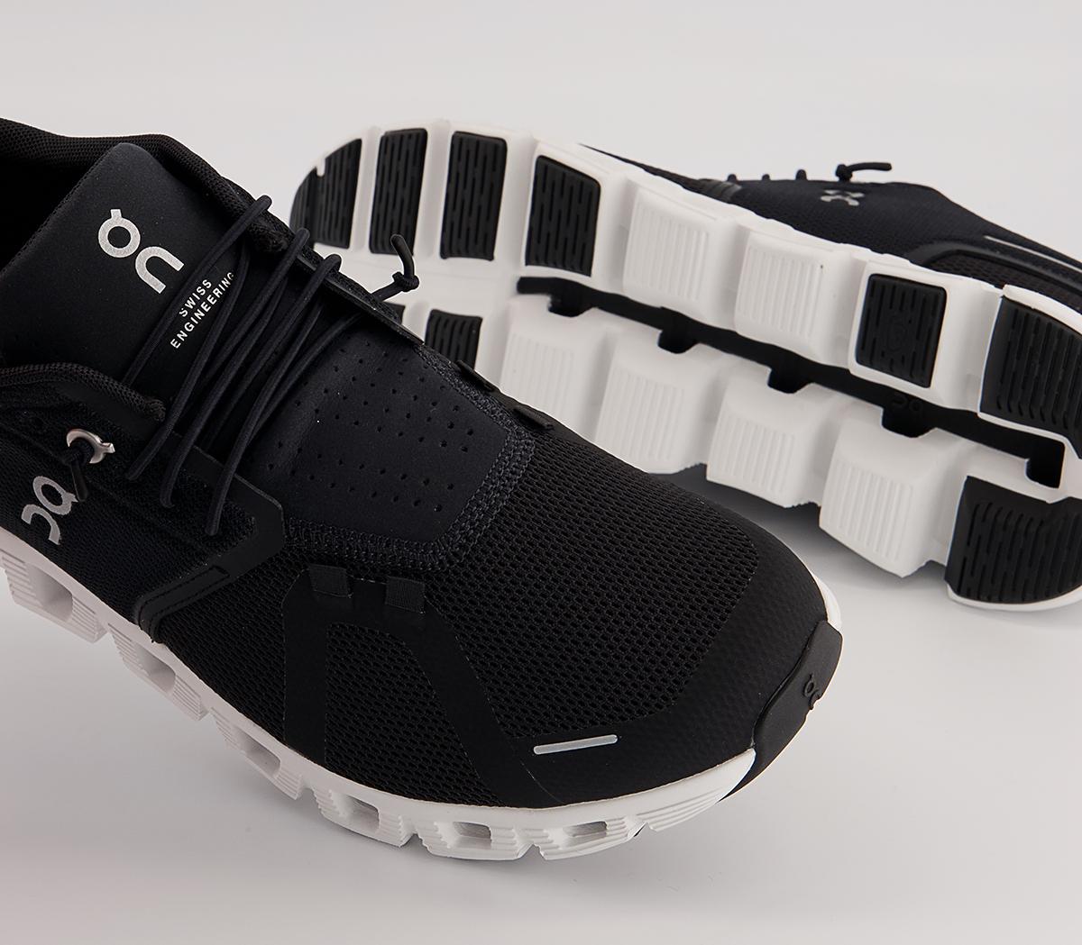 On Running Cloud 5 Trainers On Running Cloud 5 Trainers Black White