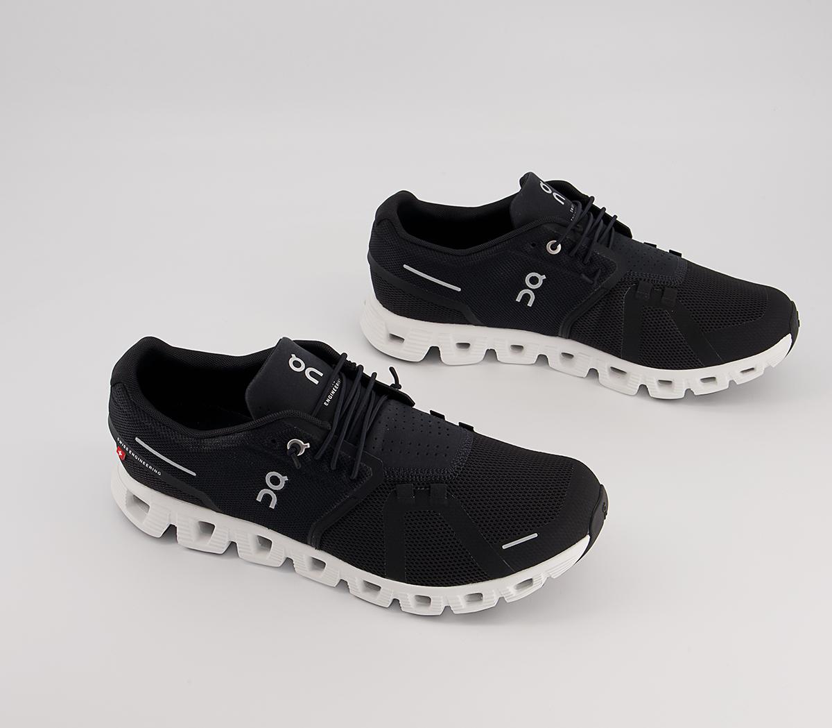 On Running Cloud 5 Trainers On Running Cloud 5 Trainers Black White