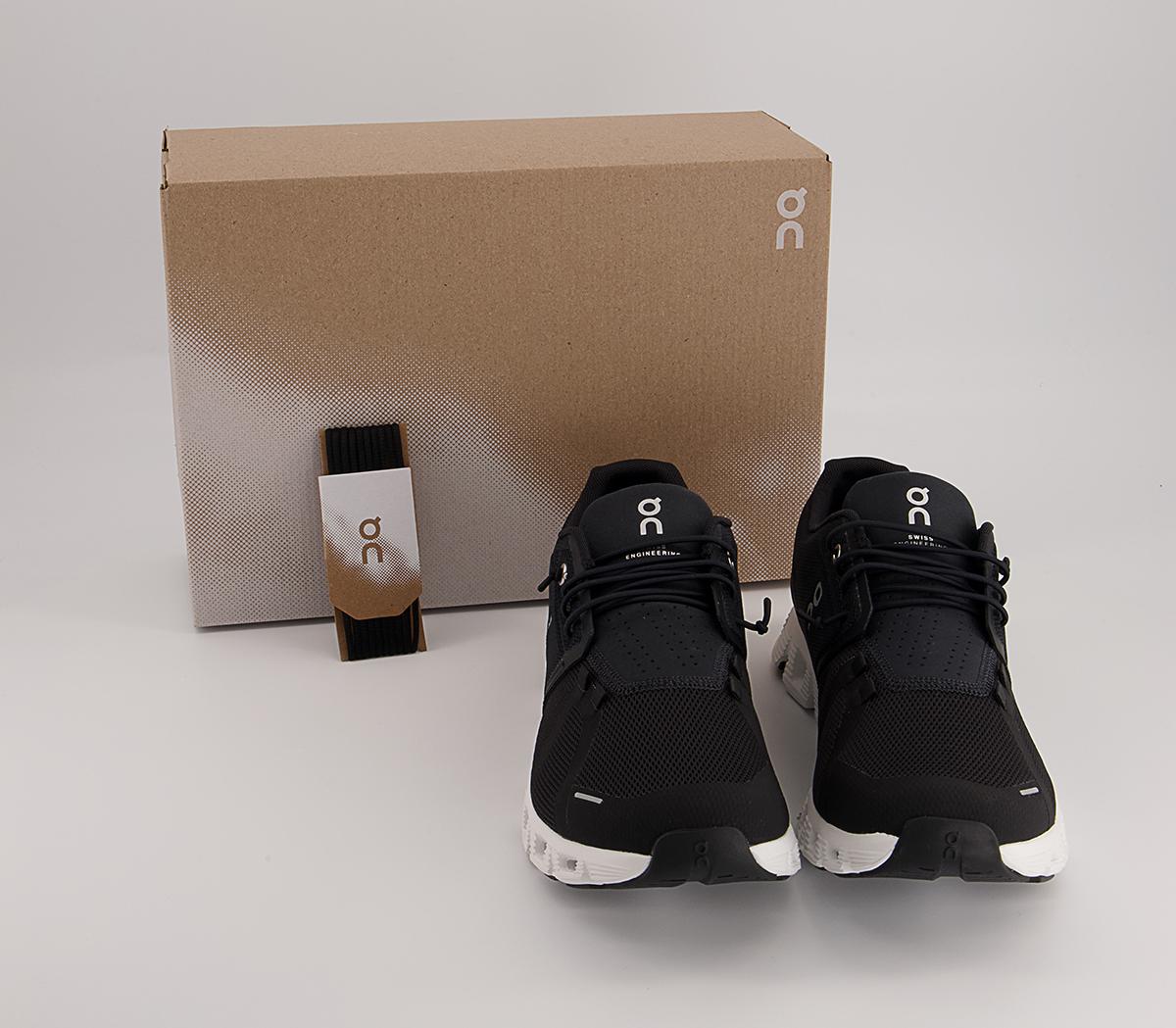 On Running Cloud 5 Trainers On Running Cloud 5 Trainers Black White