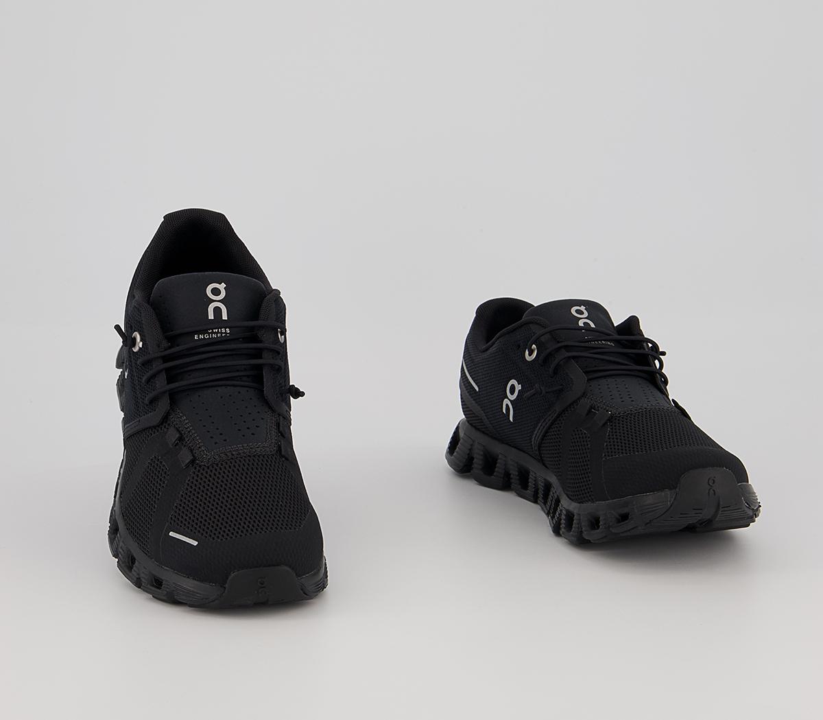 On Running Cloud 5 Trainers All Black F - Women's Trainers
