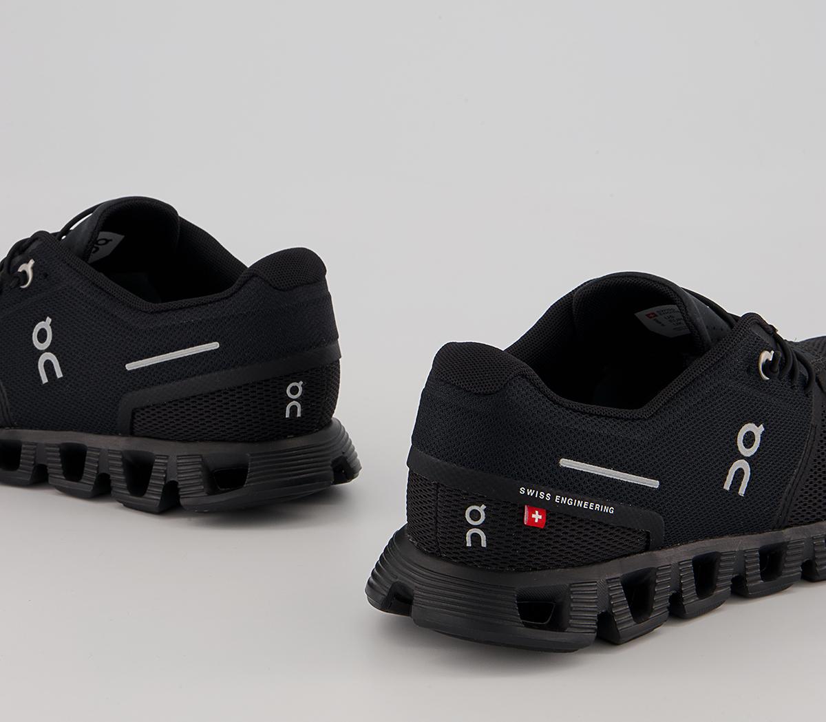 On Running Cloud 5 Trainers On Running Cloud 5 Trainers All Black F