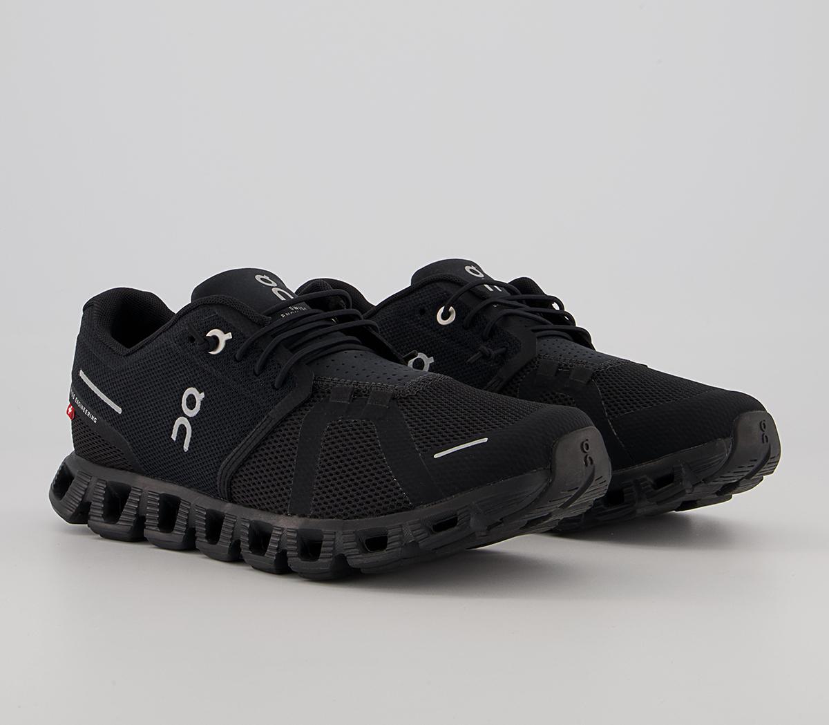 On Running Cloud 5 Trainers All Black F - Women's Trainers