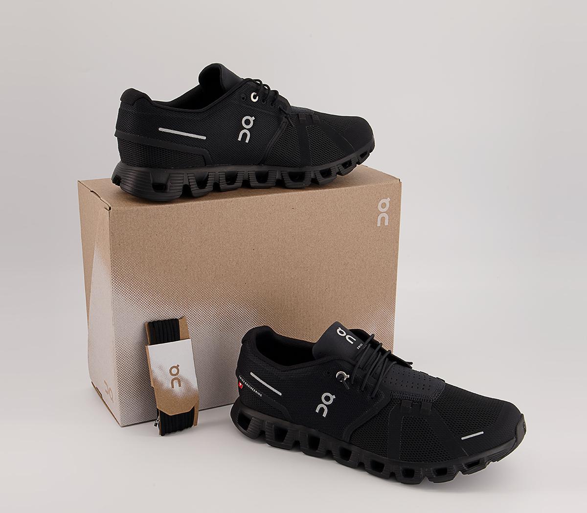 On Running Cloud 5 Trainers On Running Cloud 5 Trainers All Black