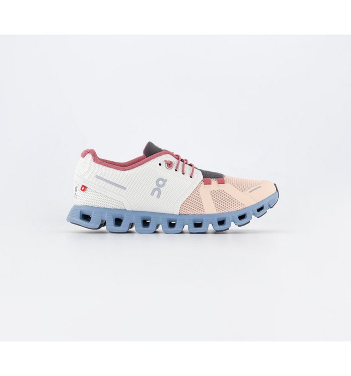 On Running Cloud 5 Trainers Ice Prairie F In White