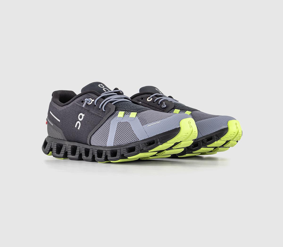 On Running Cloud 5 Trainers Magnet Fossil Grey, 11