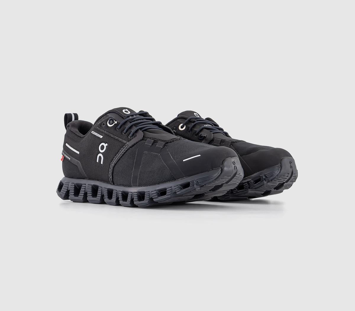 ONCloud 5 Waterproof TrainersAll Black F