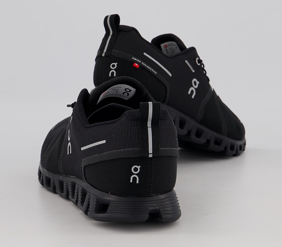 On Running Cloud 5 Waterproof Trainers On Running Cloud 5 Waterproof Trainers All Black