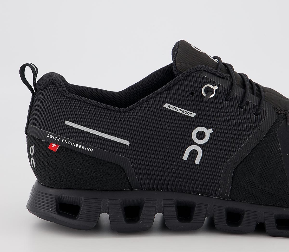 On Running Cloud 5 Waterproof Trainers On Running Cloud 5 Waterproof Trainers All Black
