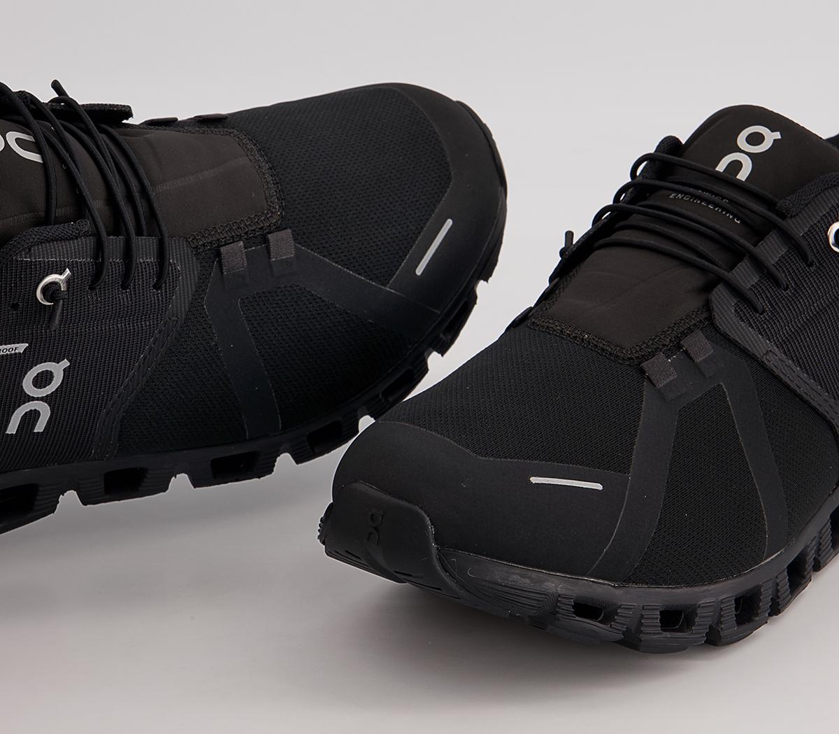 On Running Cloud 5 Waterproof Trainers On Running Cloud 5 Waterproof Trainers All Black