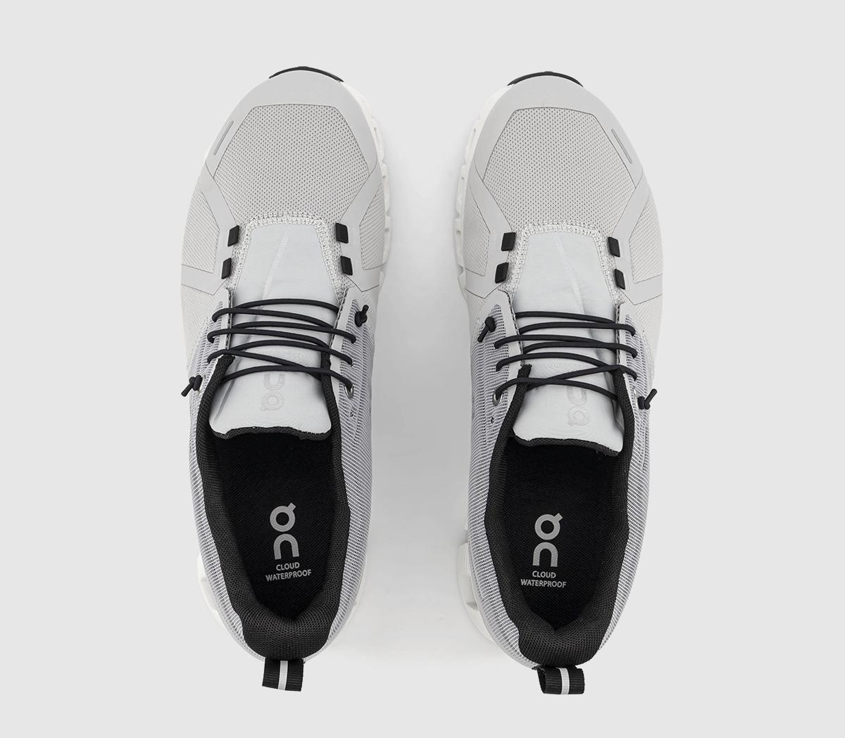 ONCloud 5 Waterproof TrainersGlacier White