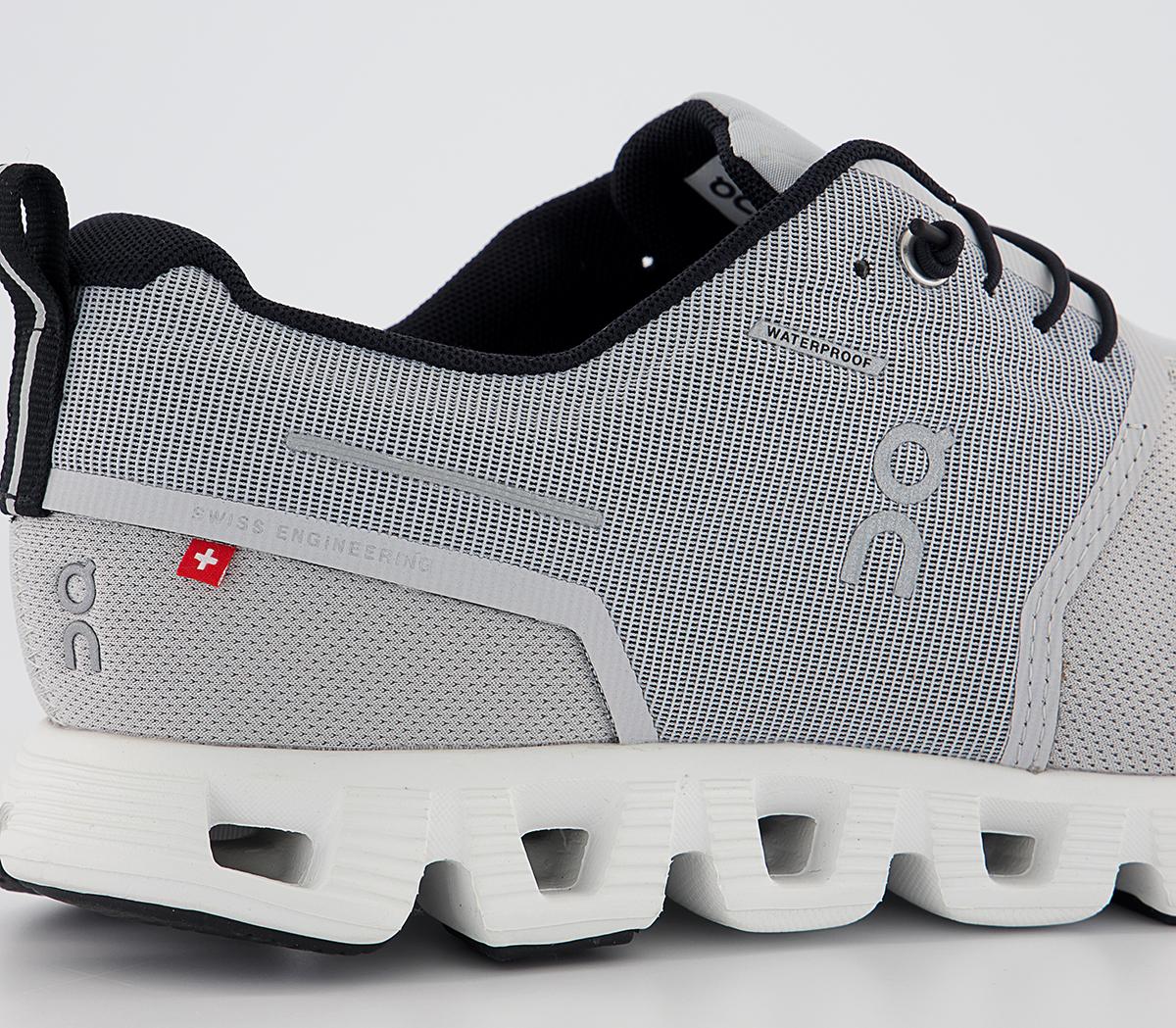 ONCloud 5 Waterproof TrainersGlacier White
