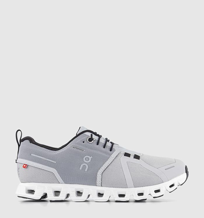 On Running Cloud 5 Waterproof Trainers Glacier White F