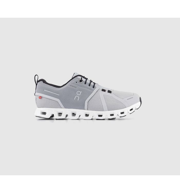 On Running Cloud 5 Waterproof Trainers Glacier White F