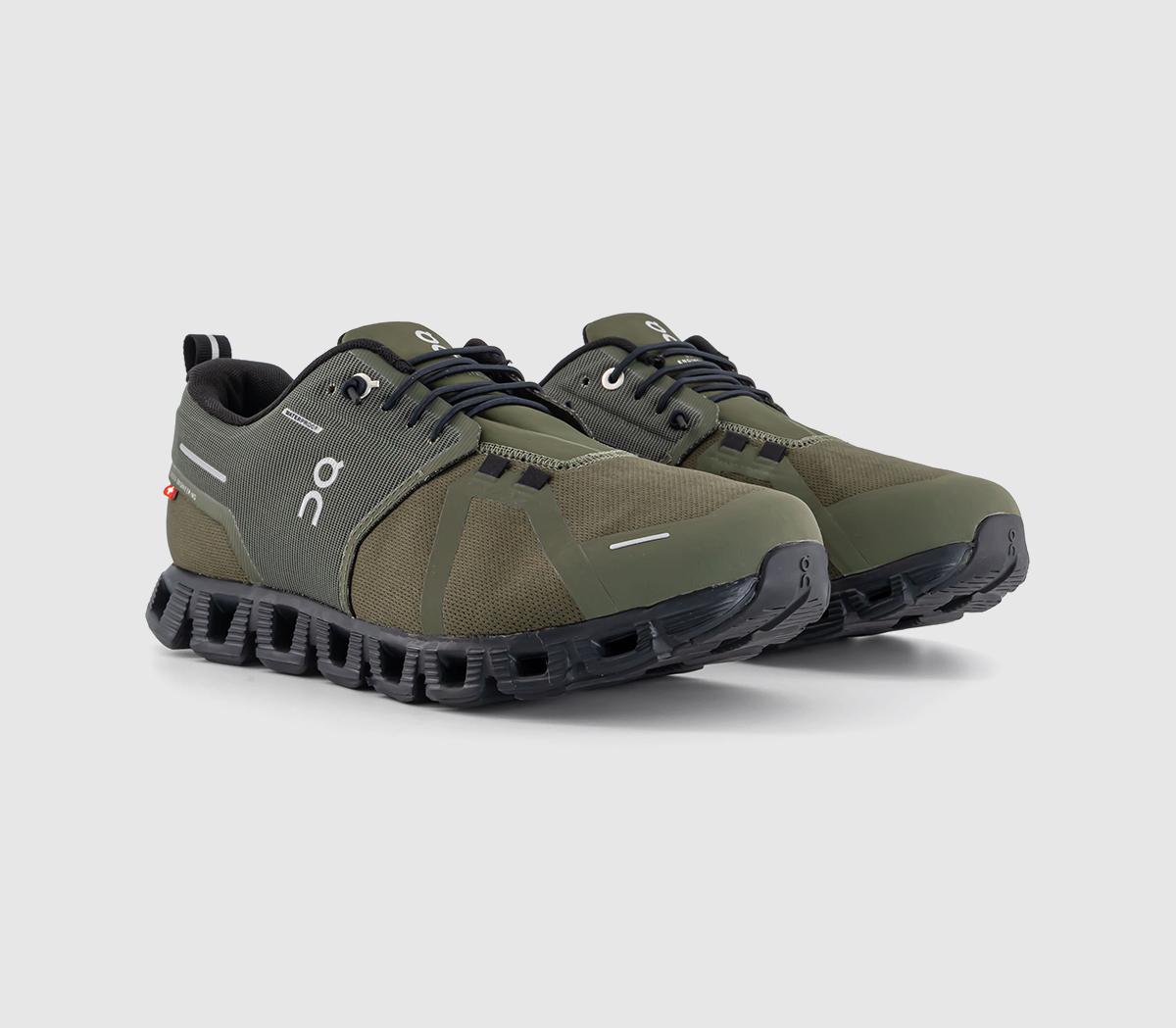 ONCloud 5 Waterproof TrainersOlive Black
