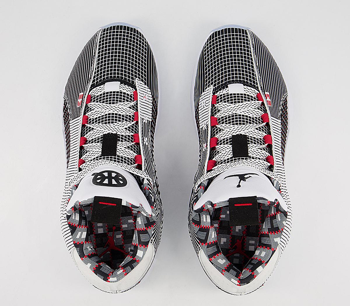 Jordan Air Jordan Xxxv Low Q54 Trainers Jordan Air Jordan Xxxv Low Q54 Trainers White Black University Red