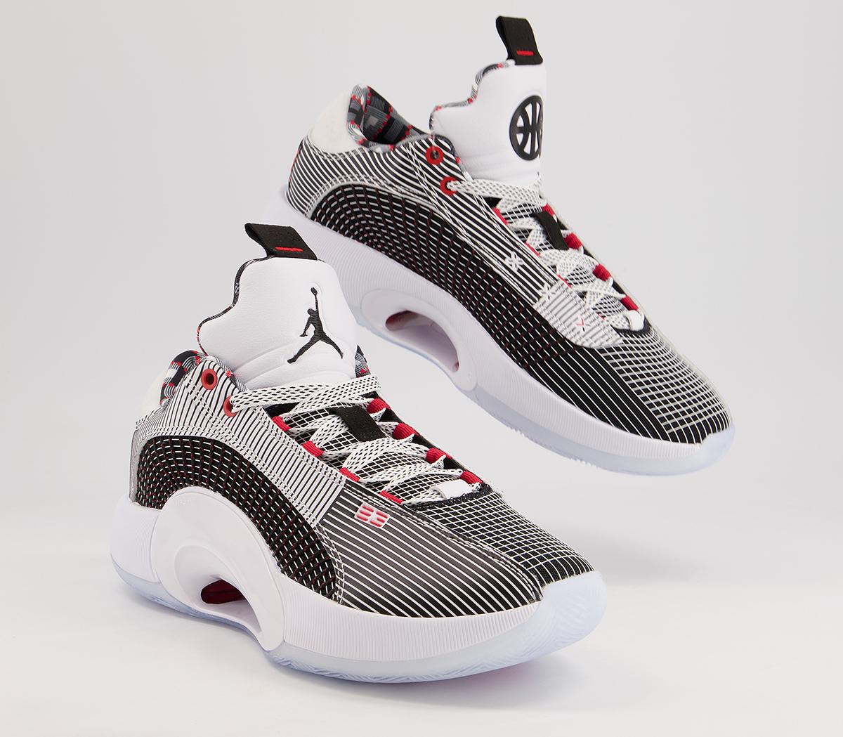 Jordan Air Jordan Xxxv Low Q54 Trainers Jordan Air Jordan Xxxv Low Q54 Trainers White Black University Red