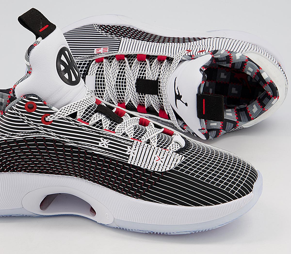 Jordan Air Jordan Xxxv Low Q54 Trainers Jordan Air Jordan Xxxv Low Q54 Trainers White Black University Red