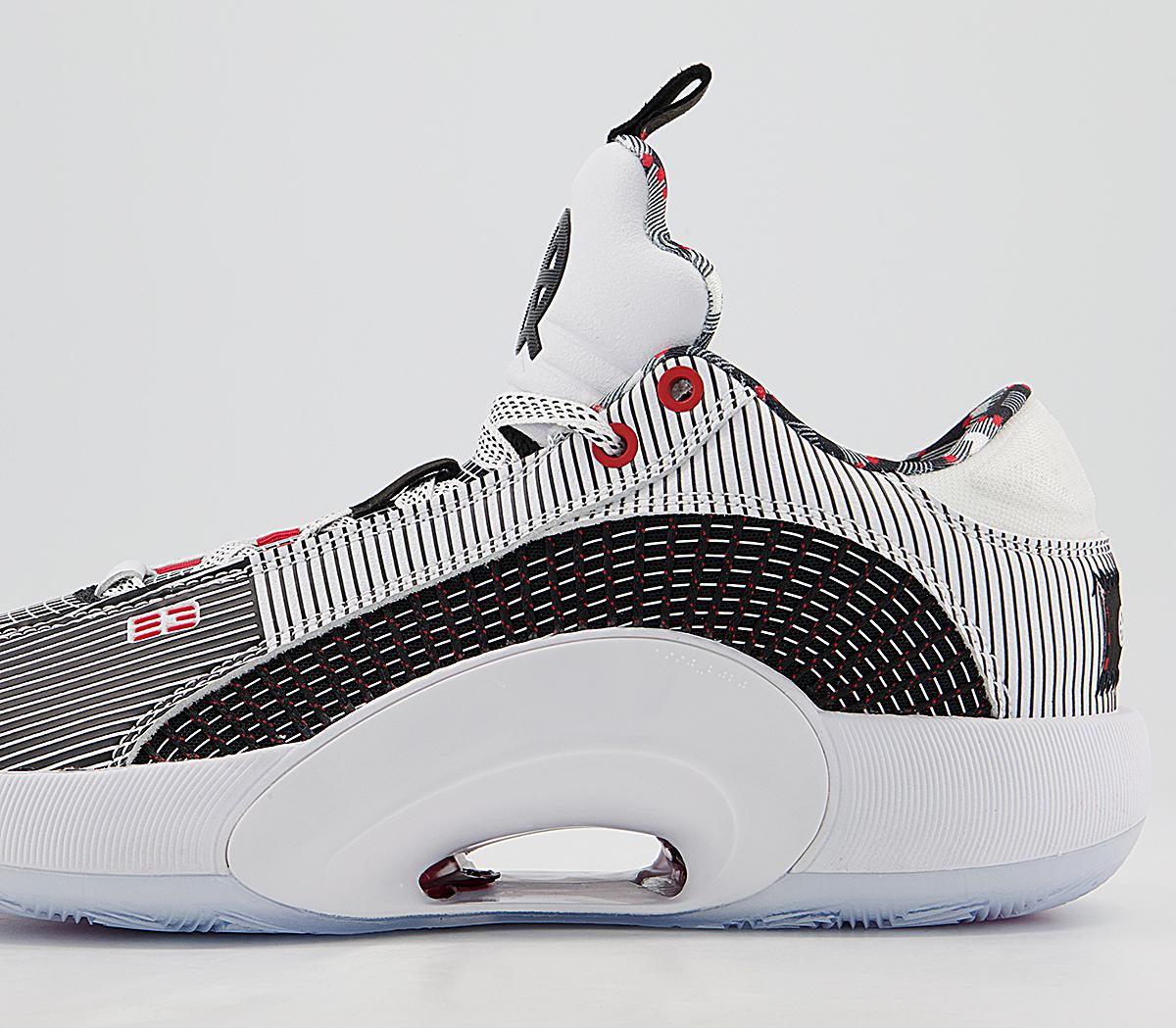 Jordan Air Jordan Xxxv Low Q54 Trainers Jordan Air Jordan Xxxv Low Q54 Trainers White Black University Red