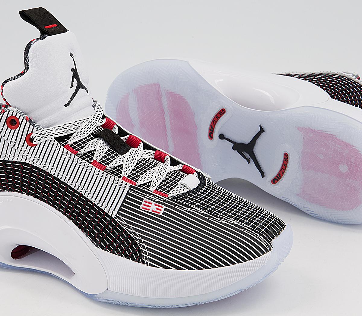 Jordan Air Jordan Xxxv Low Q54 Trainers Jordan Air Jordan Xxxv Low Q54 Trainers White Black University Red
