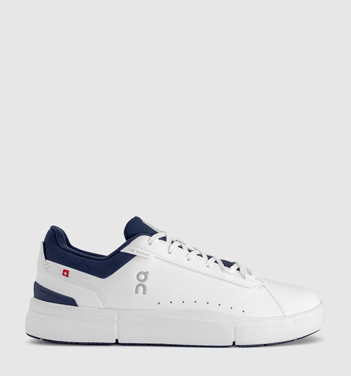 On The Roger Advantage Trainers White Midnight
