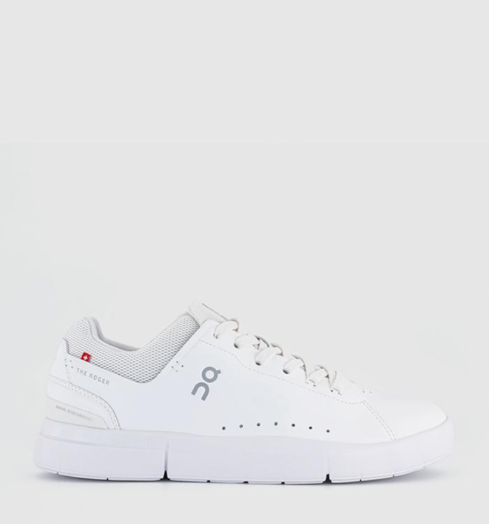 ON The Roger Advantage Trainers White White F