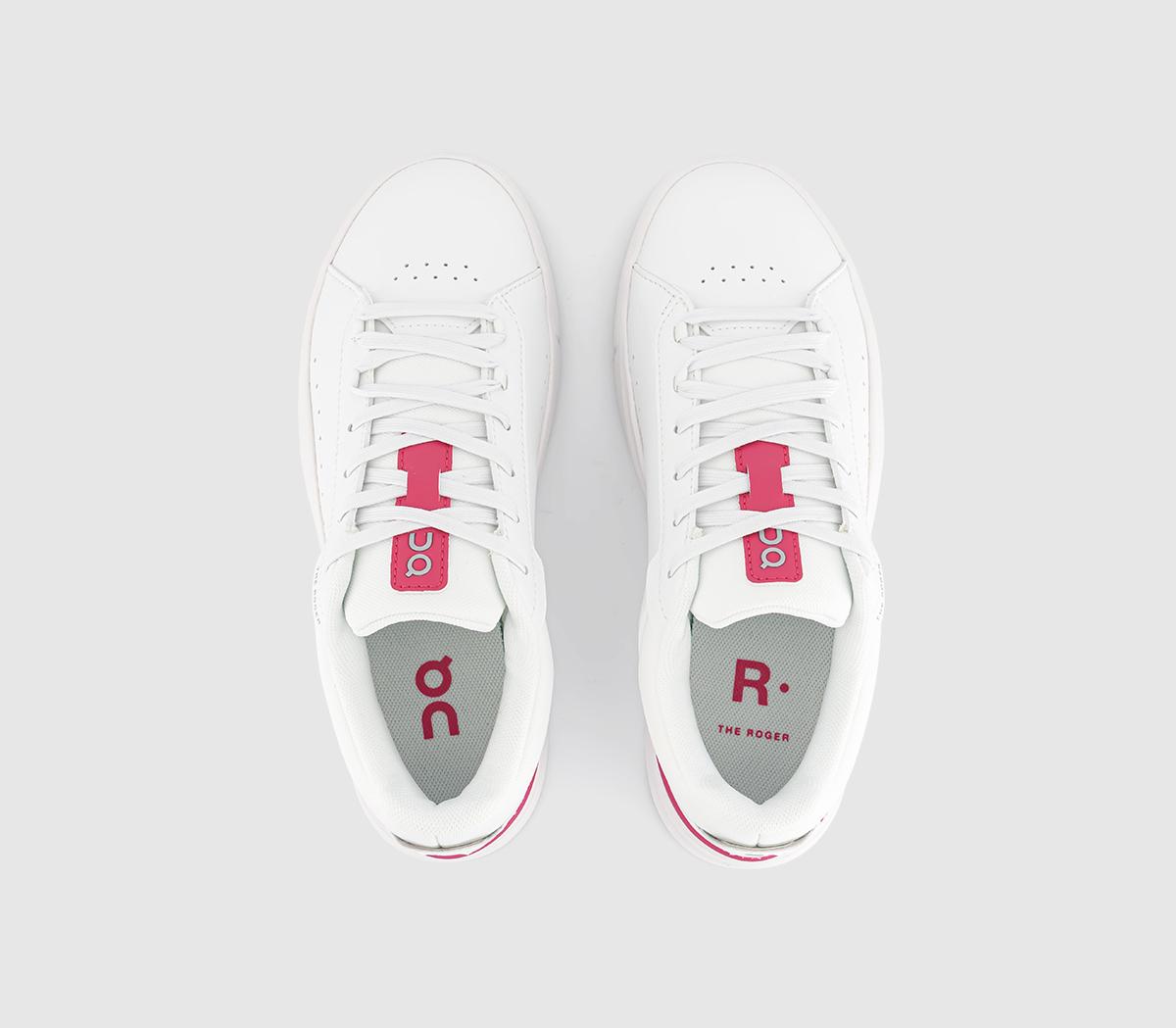 ONThe Roger Advantage TrainersWhite Pink F