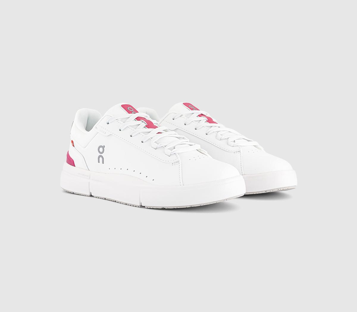 ONThe Roger Advantage TrainersWhite Pink F