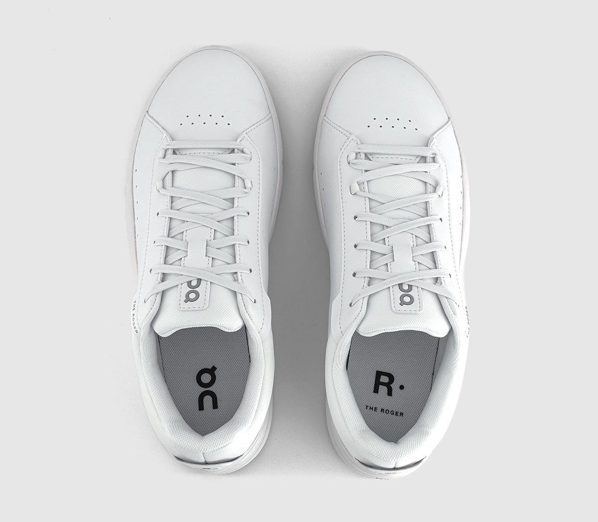 ONThe Roger Advantage TrainersWhite White White F